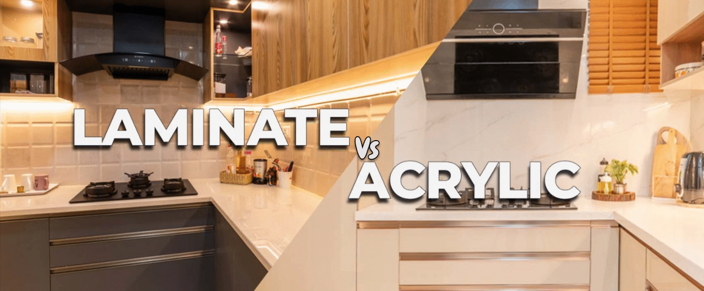 Acrylic Vs Wood Kitchen Cabinets