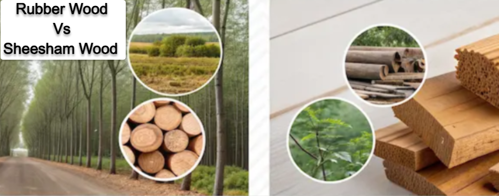 Rubber Wood Vs Sheesham Wood