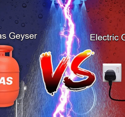 gas geyser vs electric geyser