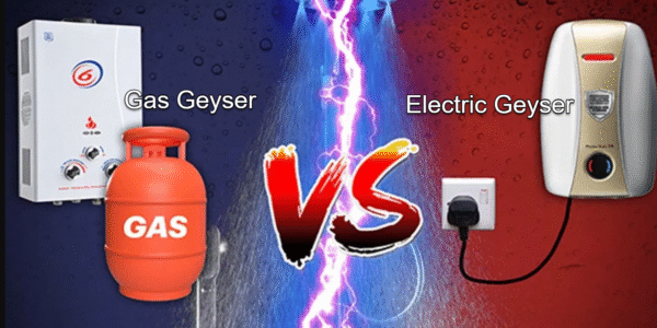 gas geyser vs electric geyser