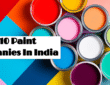 Top 10 Paint Companies In India